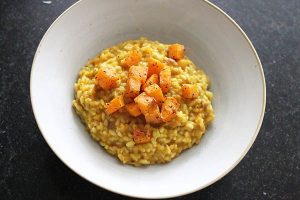 Pompoenrisotto