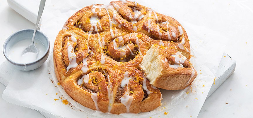 Pompoen kaneelbroodjes