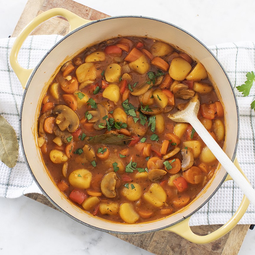  Vegetarische stoofschotel 