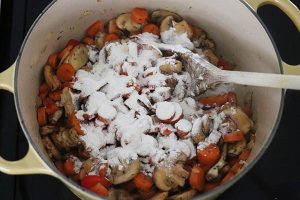 Vegetarische stoofschotel