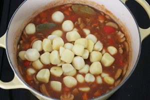 Vegetarische stoofschotel