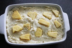 Zuurkoolschotel met ananas