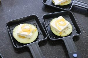 Gourmetrecept: aubergine met brie