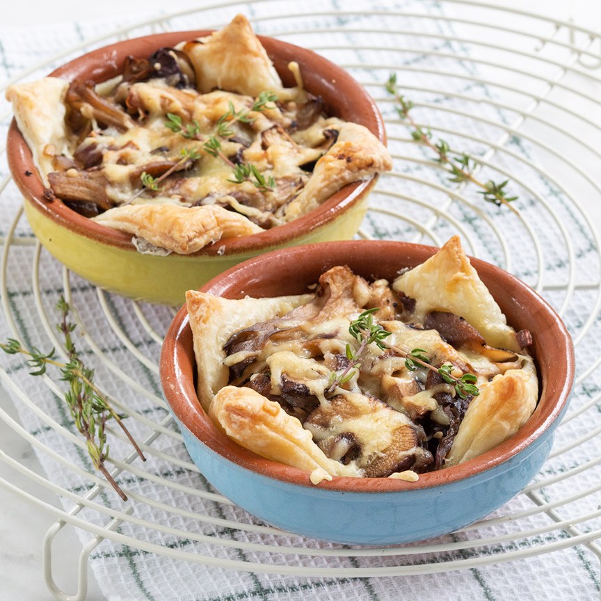 champignon-taartjes