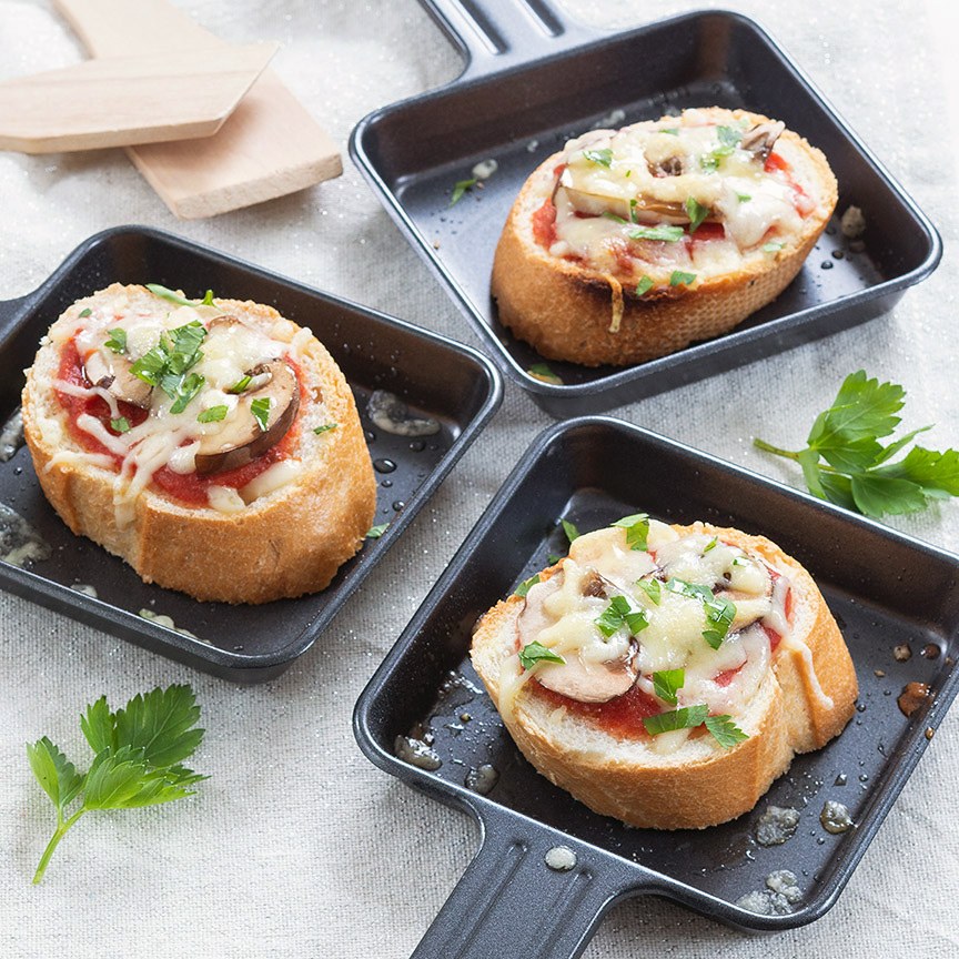 Mini gourmet pizza