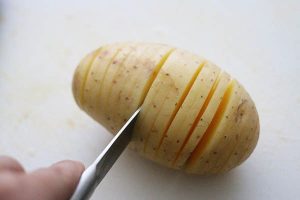 Hasselback aardappels