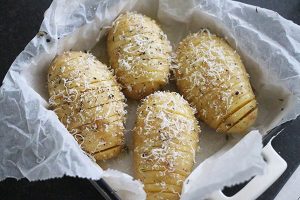 Hasselback aardappels