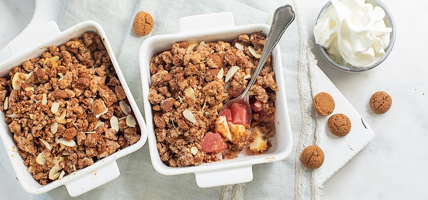 Kruidnoten crumble