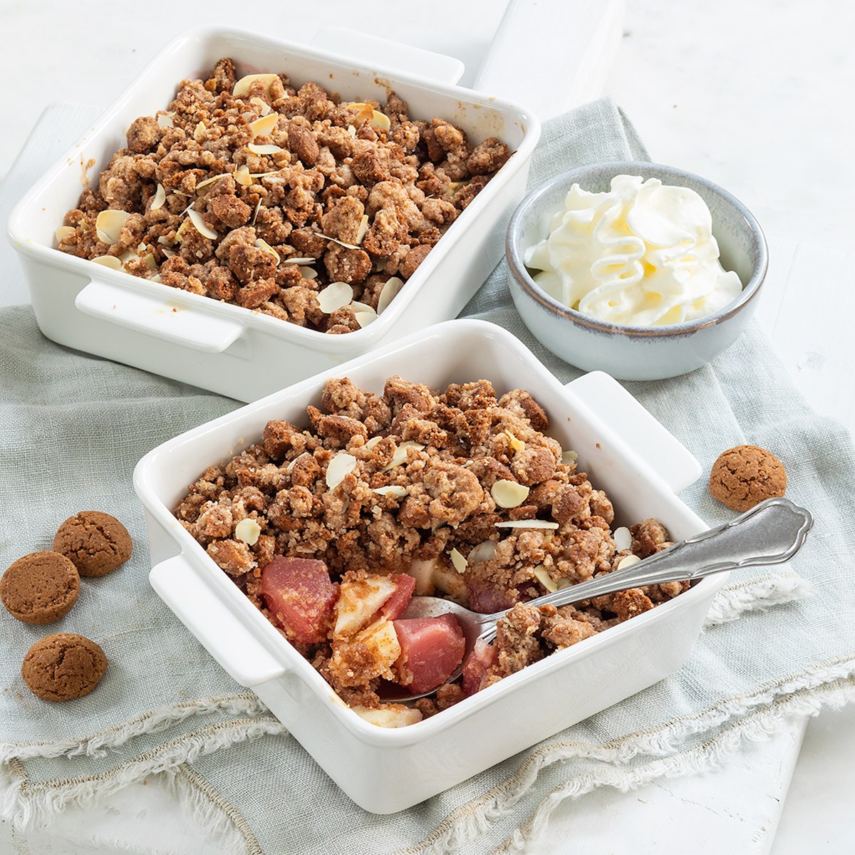 kruidnoten crumble
