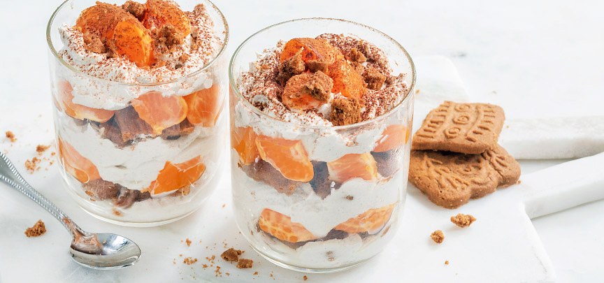 Speculaas tiramisu met mandarijn