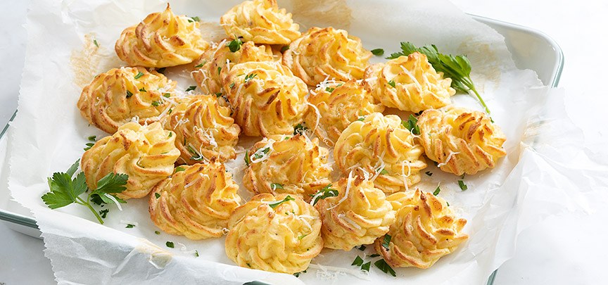 Pommes duchesse aardappeltoefjes