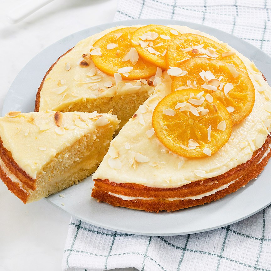 Sinaasappeltaart