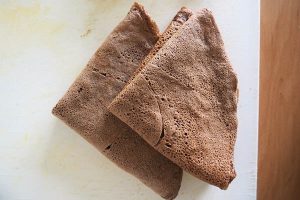 Kerstboom pannenkoeken