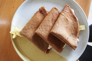 Kerstboom pannenkoeken