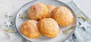Appelbeignets met bladerdeeg uit de oven