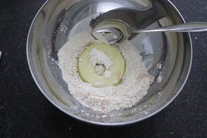 Appelbeignets met bladerdeeg uit de oven