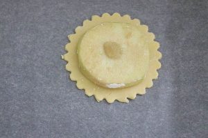 Appelbeignets met bladerdeeg uit de oven