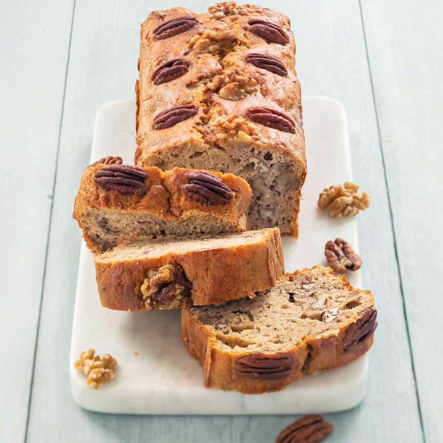 Bananenbrood met noten 