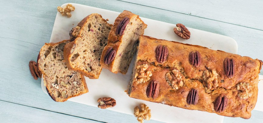 Bananenbrood met noten