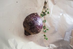 Vegetarische bietentartaar