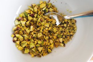 Vegetarische bietentartaar