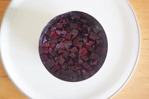 Vegetarische bietentartaar