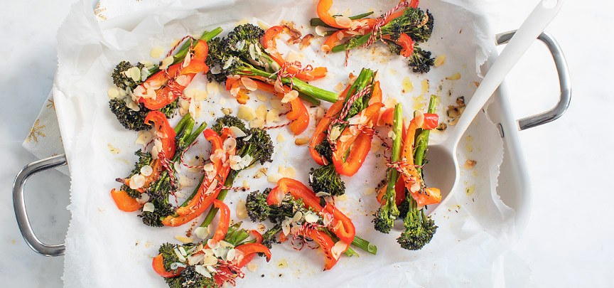 Bimi pakketjes met paprika