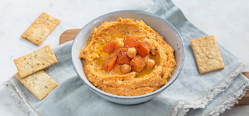Pompoen hummus