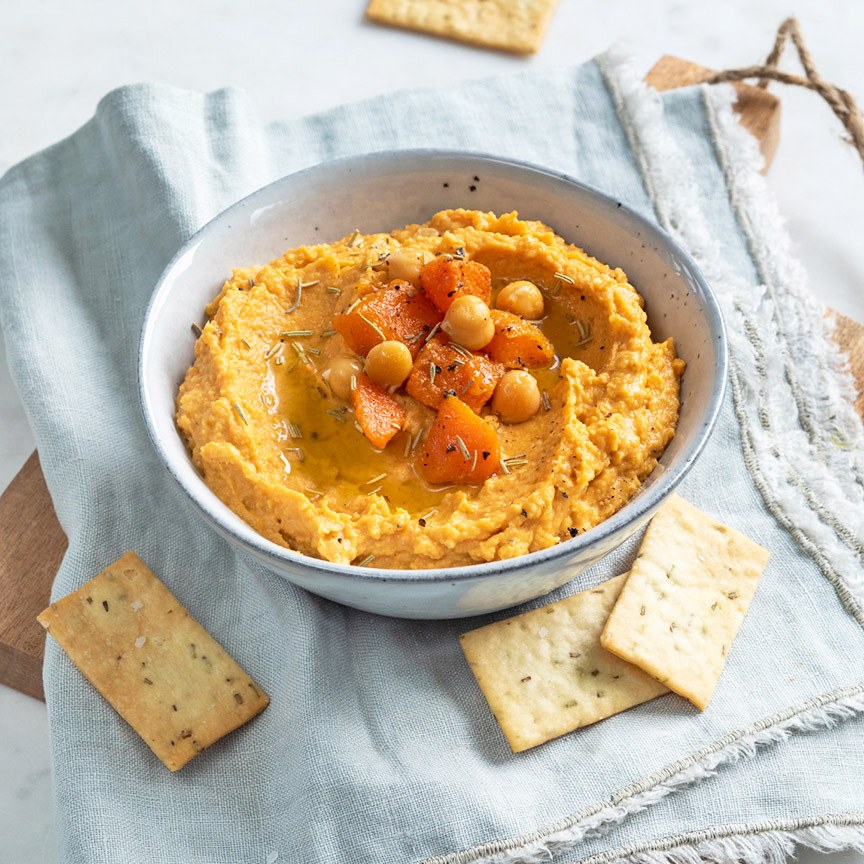 Pompoen hummus 