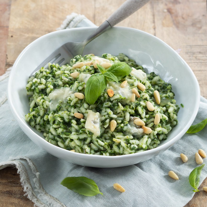 Spinazie risotto 