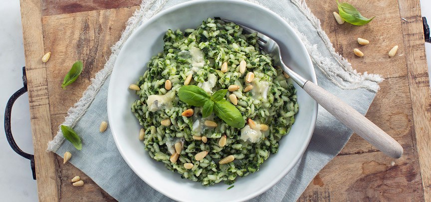 Spinazie risotto