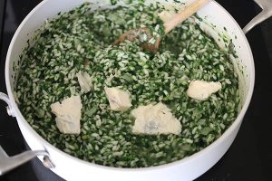 Spinazie risotto