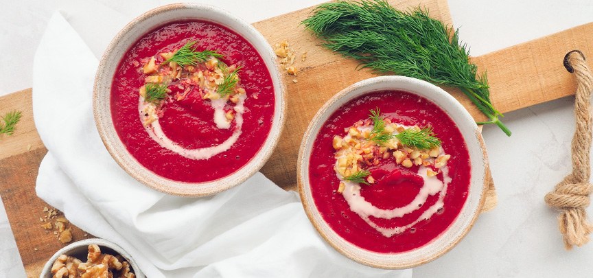 Rode bietensoep