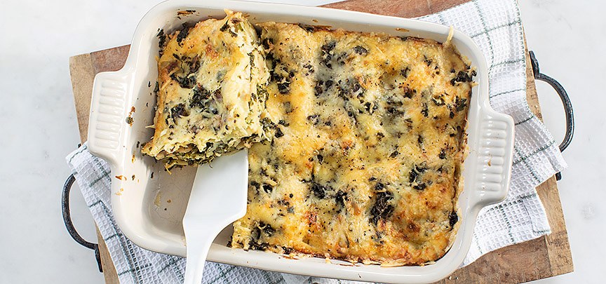 Boerenkool lasagne