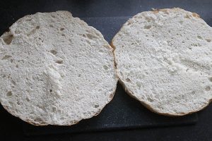 Snelle pizza van Turks brood