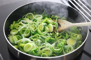 Preischotel met zalm