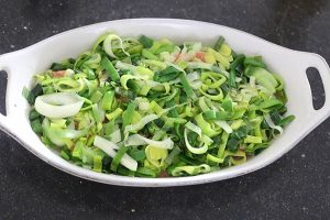 Preischotel met zalm