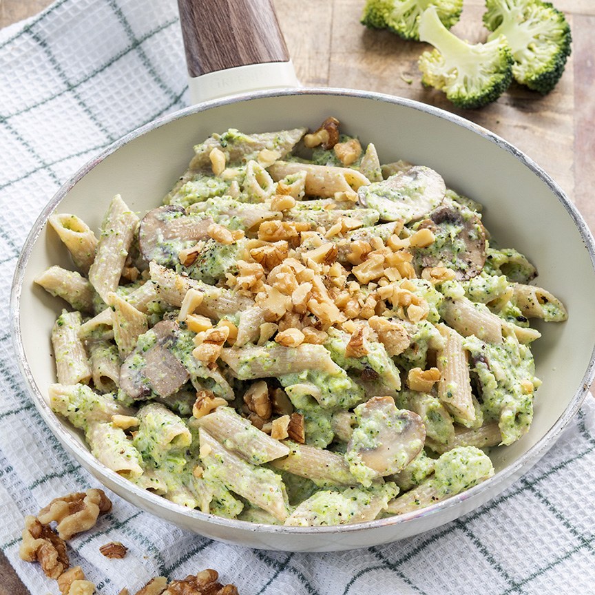 Pasta met romige broccolisaus