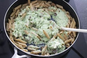 Pasta met romige broccolisaus