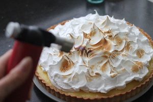 Citroen meringue taart