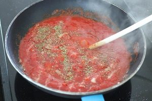 Pastaschelpen met spinazie