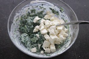 Pastaschelpen met spinazie