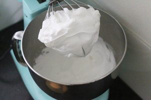 Witte chocolade mousse