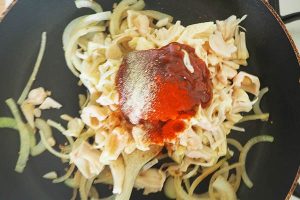 Barbecue pulled jackfruit wraps