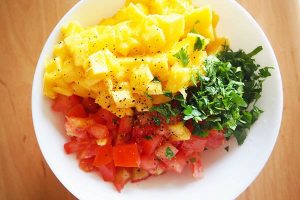 Barbecue pulled jackfruit wraps