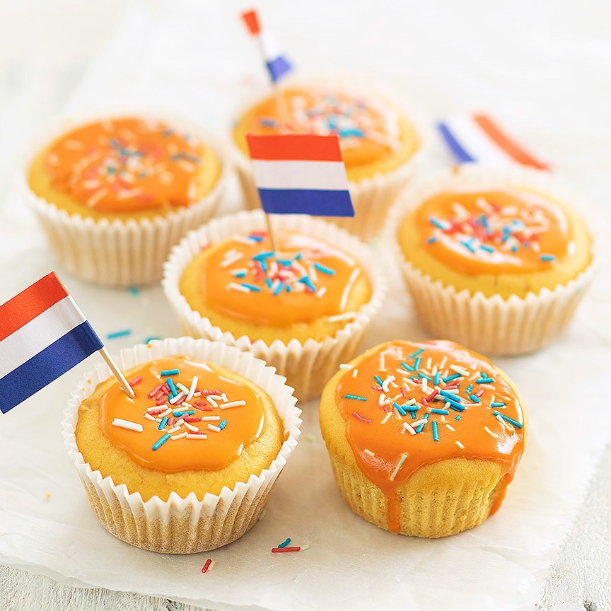 Oranje-muffins