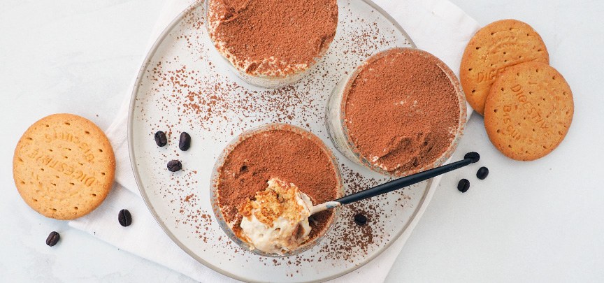 Vegan tiramisu