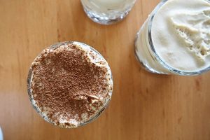 Vegan tiramisu