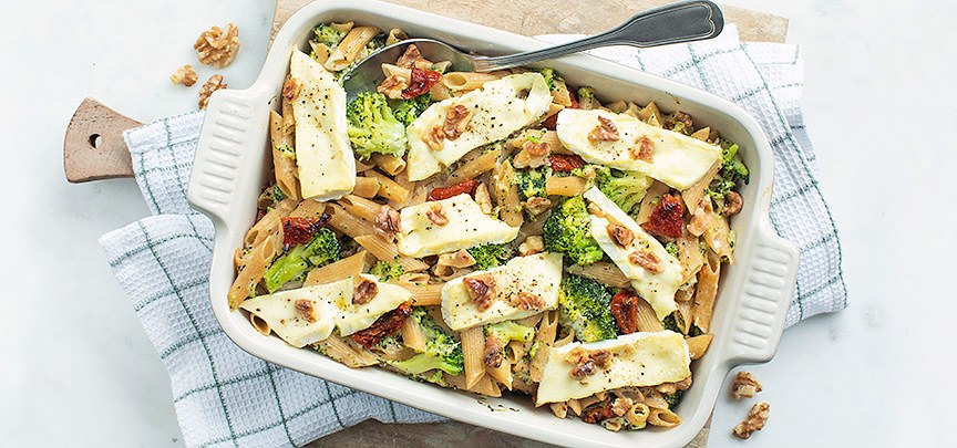 Broccolischotel met brie