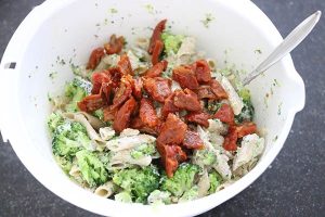 Broccolischotel met brie